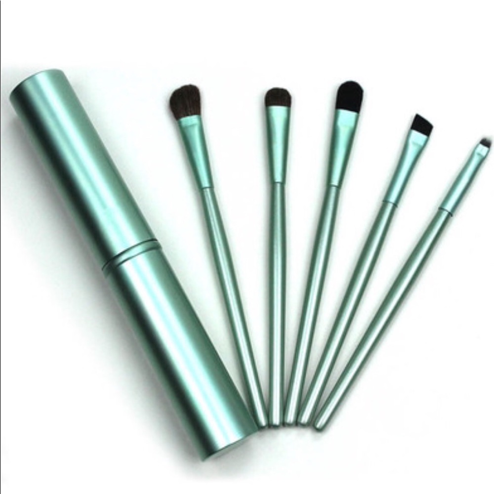 5 Pcs Travel Mini Makeup Brush Set - Picture 3 of 8